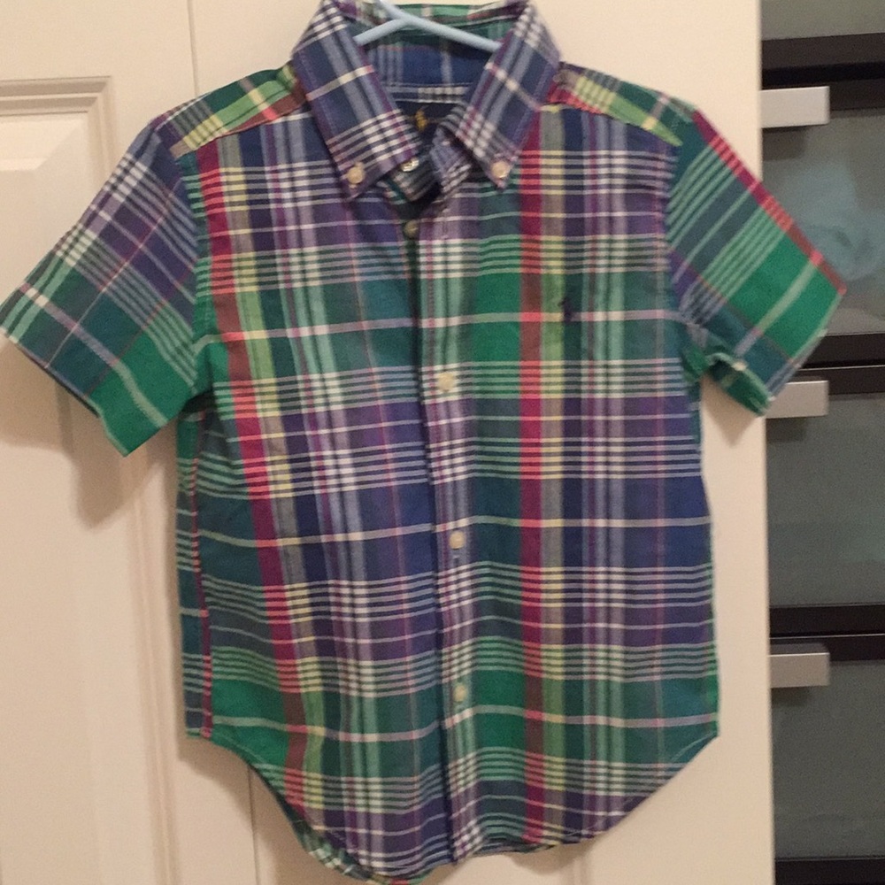 Polo Ralph Lauren Short sleeve button down,2T